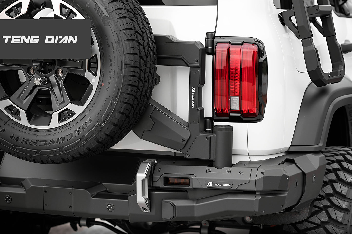 Venom TQ Heavy Duty Tyre Carrier for GWM Tank 300