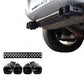 Black Venom Street Exhaust Tips for Landrover Defender 2021-2026 (DIESEL Models)