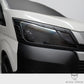 Cosmetic Black Headlight Tail Light Trims to suit Toyota Hiace Van 2019-2023 LWB & SLWB