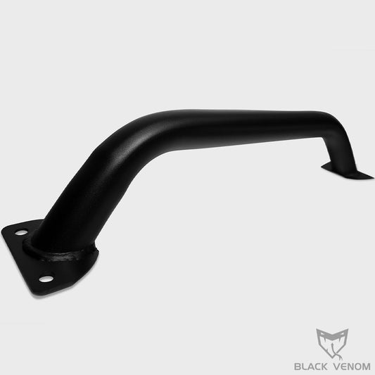 Black Steel Top Hoop Loop to suit Jeep Wrangler JL / Gladiator Factory Rubicon Steel Bull Bar Bumper
