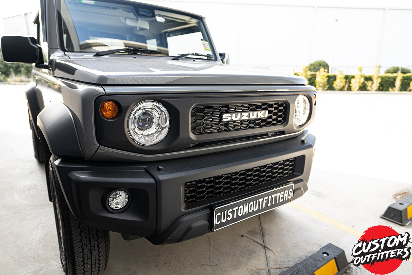 Matte Black Grille for Suzuki Jimny JB74 2019-2026