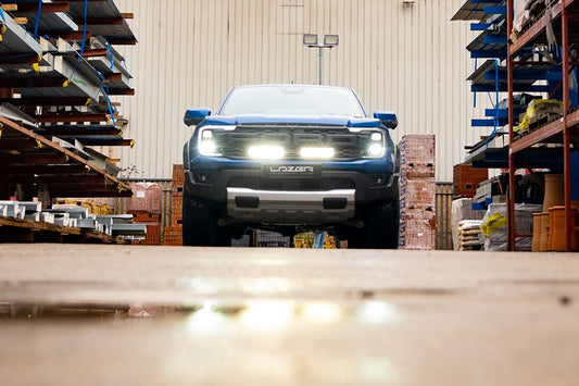 Custom Lazer Integrated Grille Lights for Next Gen Raptor 2022-2026