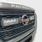 Black Mesh Grille & Custom Integrated Grille Lights for Nissan Patrol Y62 Series 5
