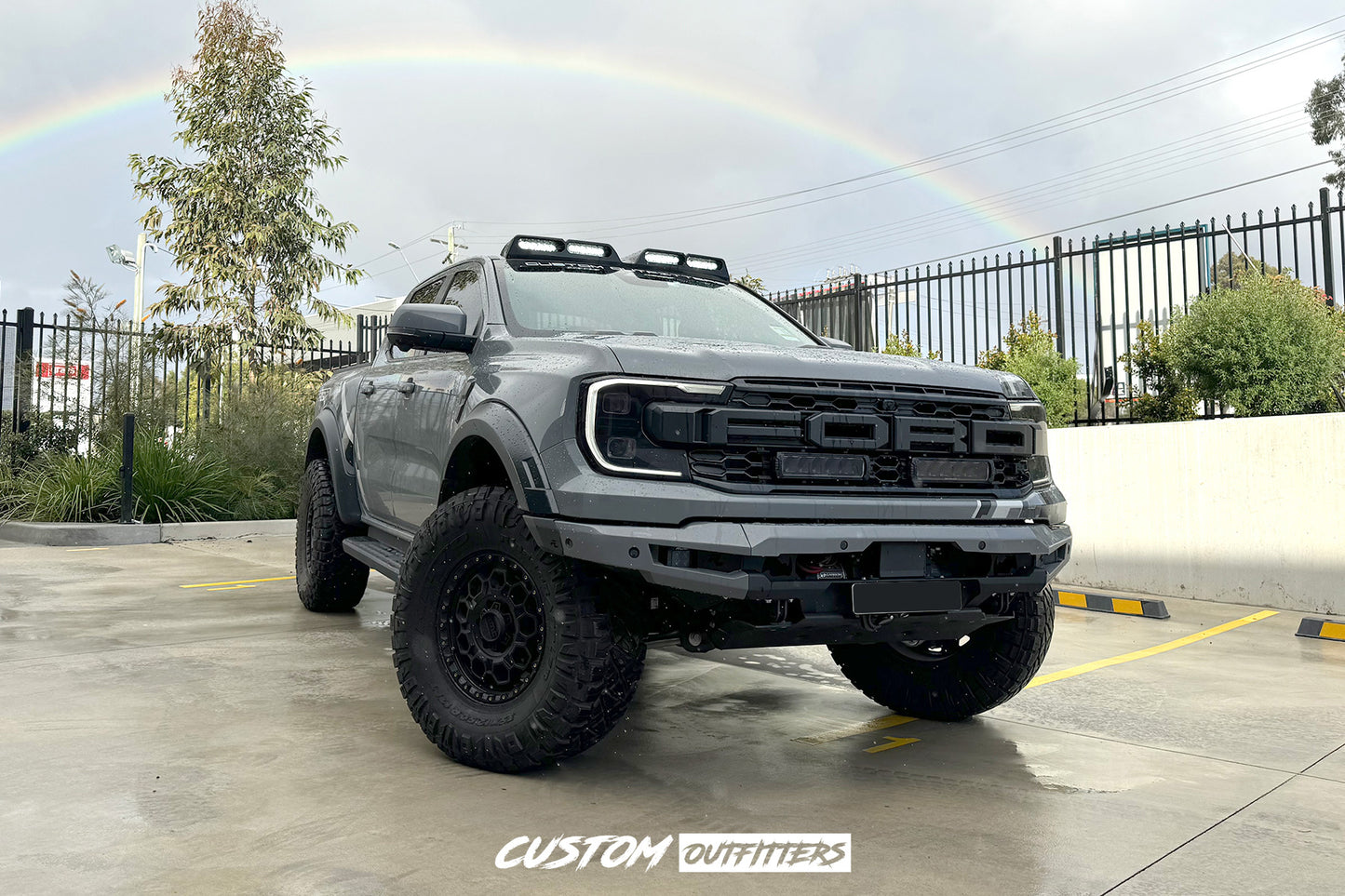 Black Venom LED Roof Pod Lights for Next Gen Raptor
