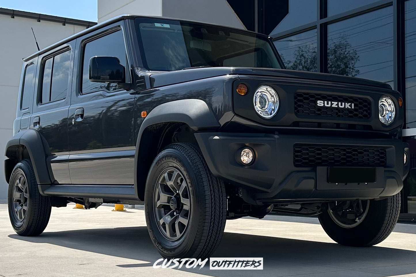Matte Black Grille for Suzuki Jimny JB74 2019-2026