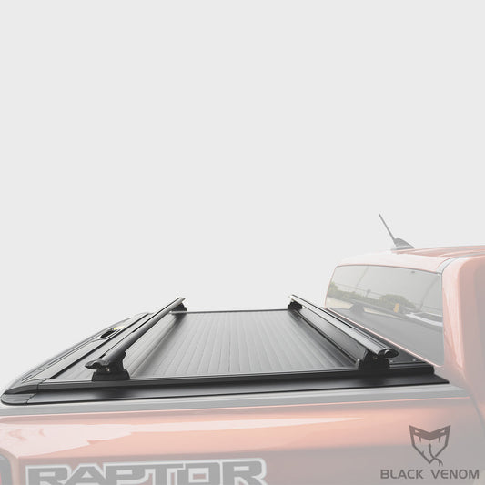 Black Venom Manual Roller Shutter to suit Next Gen Ford Ranger & Ranger Raptor (2022-2023)