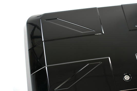 Gloss Black Union Jack Side Cargo Box for Landrover Defender 2021-2026