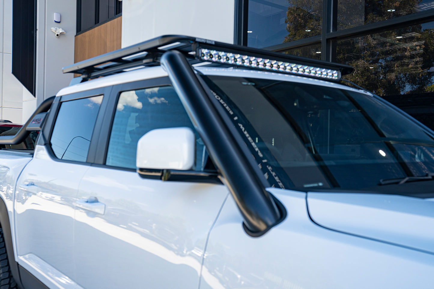 BYD Shark 6 Black Stainless Steel 4 Inch Snorkel
