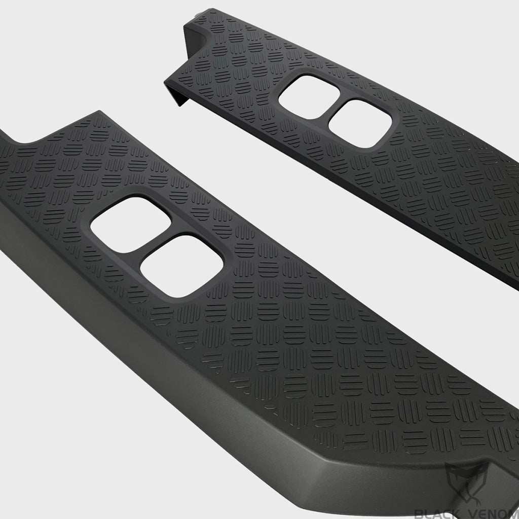 Black Tail Light Trims to suit Landrover Defender 2021-2023 (90 & 110 Model)