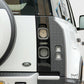 Black Tail Light Trims to suit Landrover Defender 2021-2023 (90 & 110 Model)