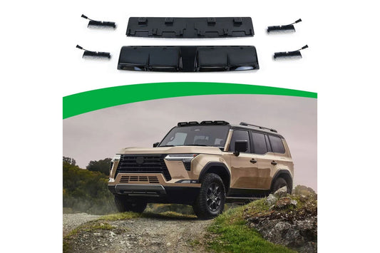 Black Venom LED Roof Pod Lights for Lexus GX550
