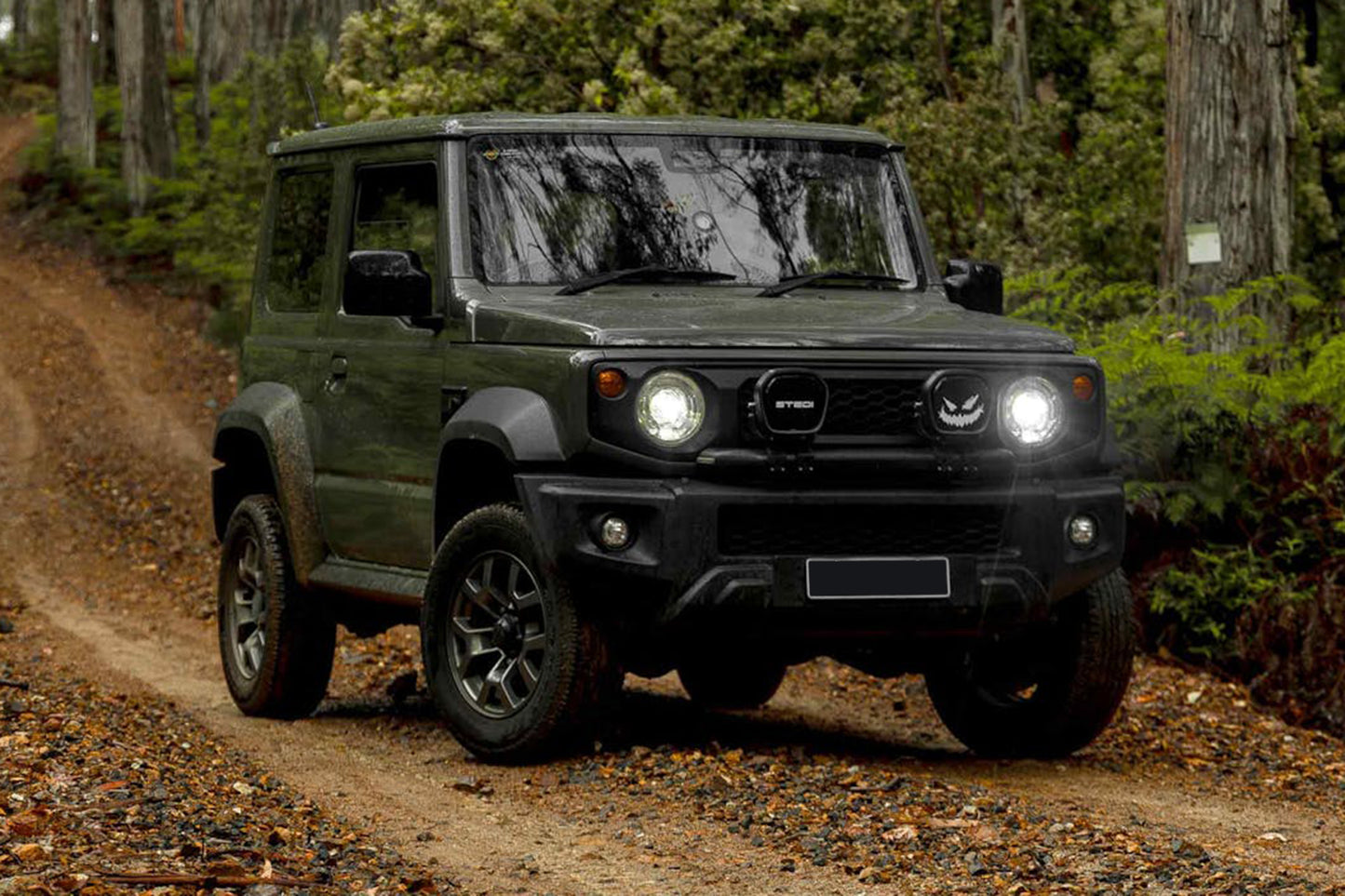 Stedi Rally Bar & Stedi Evo Driving Lights Package for Jimny JB74
