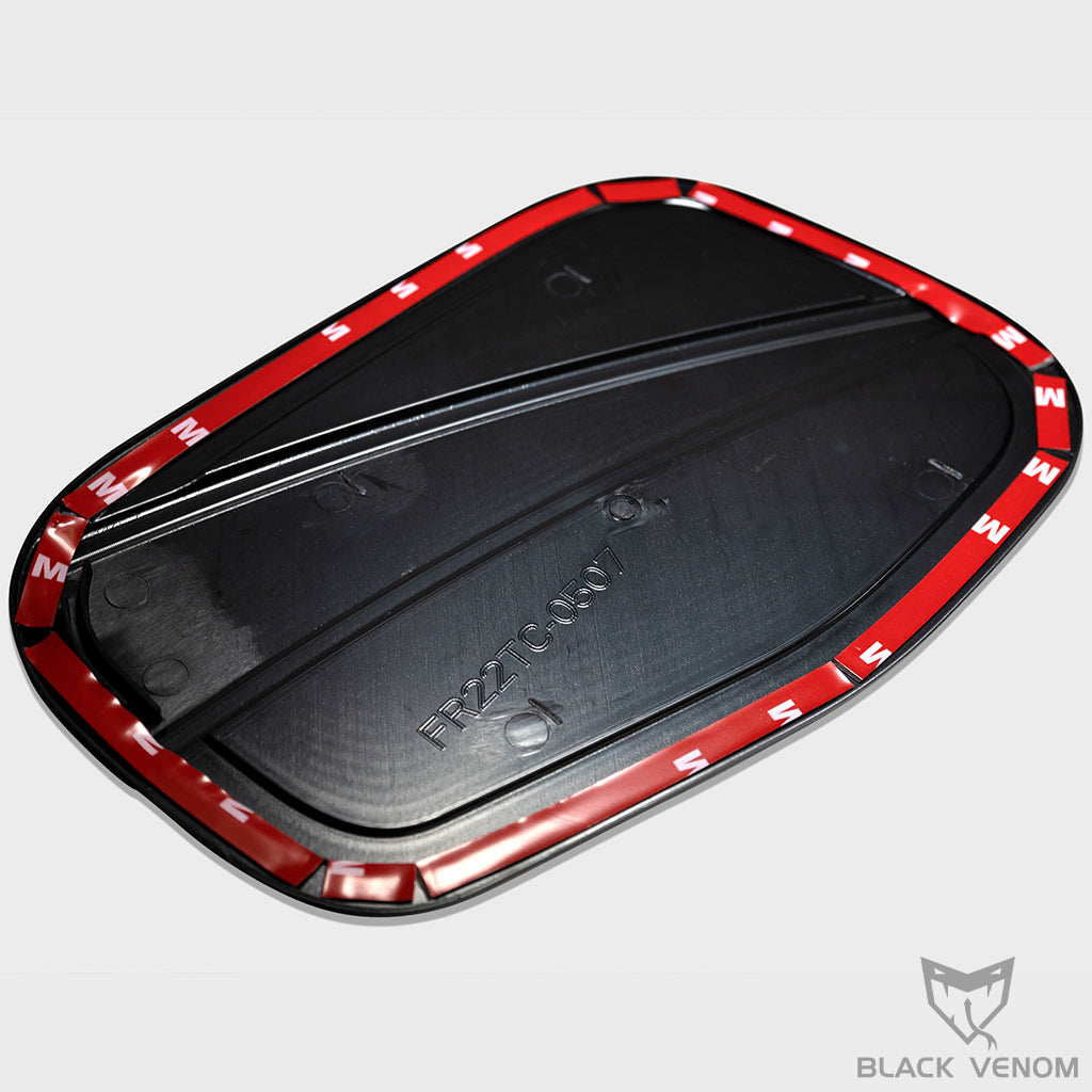 Black Fuel Petrol Tank Cover Trim to suit Next Gen Ford Ranger 2022-2023