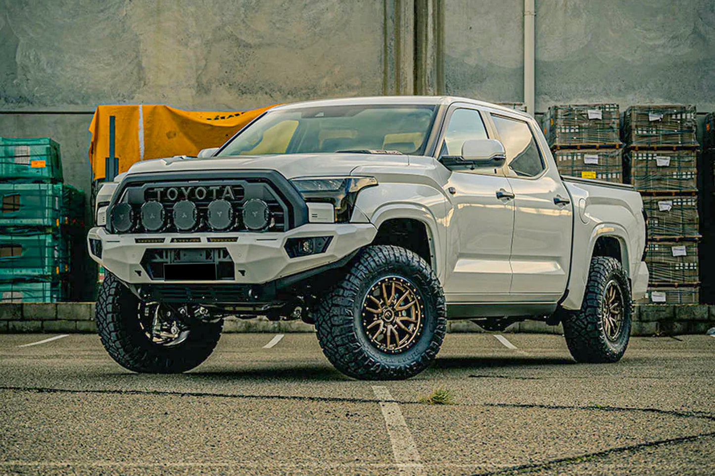 Vikor Diablo Bull bar & Venom 12000 Pound Electric Winch Bundle