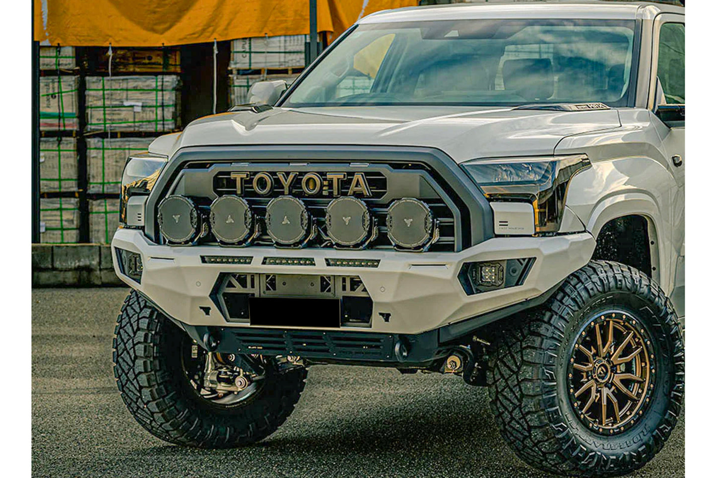 Vikor Diablo Bull bar & Venom 12000 Pound Electric Winch Bundle