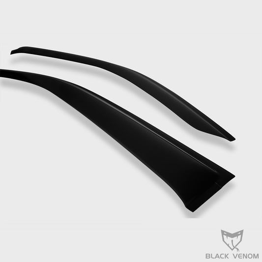 Weathershields Window Visors Deflectors To Suit Nissan Navara NP300 D23 2015-2023