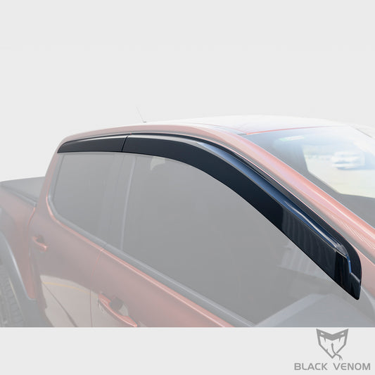 Weathershields Window Visors Deflectors To Suit Next Gen Ford Ranger & Raptor 2022+