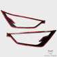 Black Headlight & Tail Light Trims to suit Isuzu Dmax 2021-2023