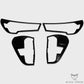 Black Headlight & Tail Light Trims to suit Toyota Hilux N80 2015-2023 (SR5, Rogue, GR & Rugged X)