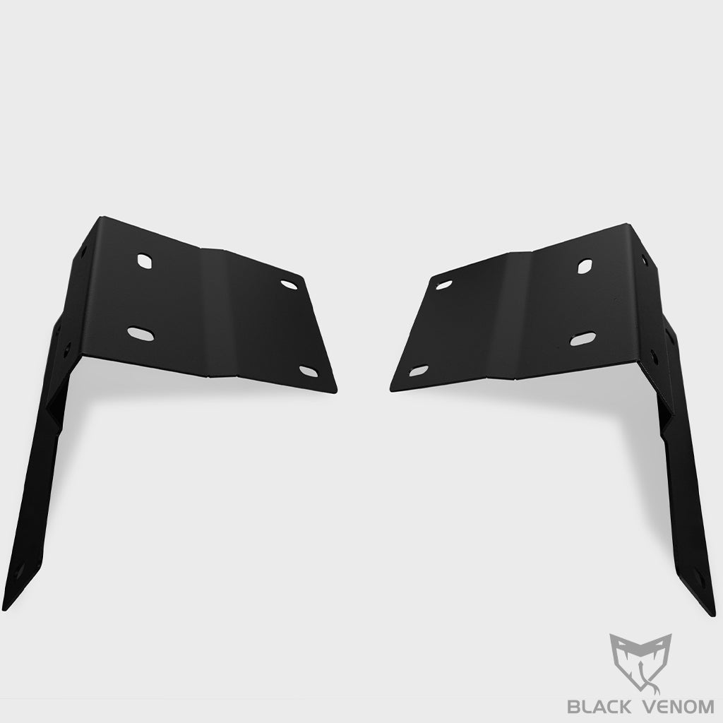 LED Work Light Driving Lights Antenna gme Mounting Bracket to suit Jeep Wrangler JL & Jeep Gladiator Ute