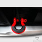2x Red Bow Shackles WLL 4.75T Rated 19MM 4WD Recovery Tow Car Trailer